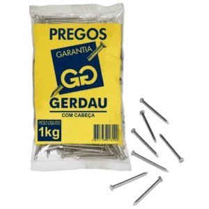 Prego com Cabeça 17 x 21 – 1kg